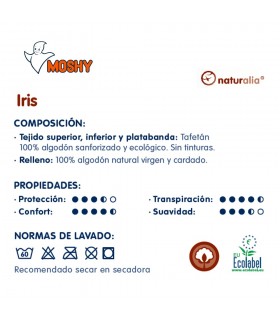 Cubrecolchón Moshy Iris