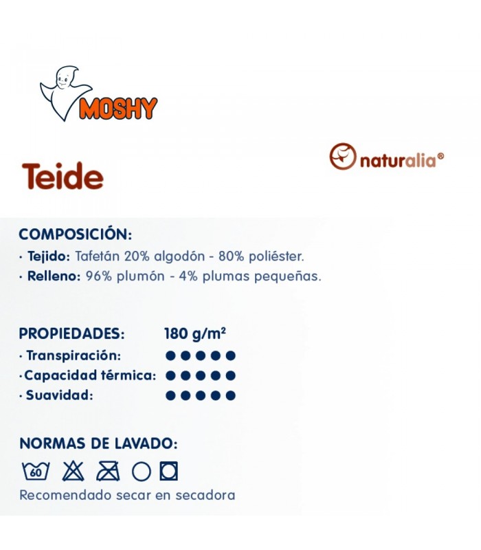 Edredón Nórdico Moshy Teide