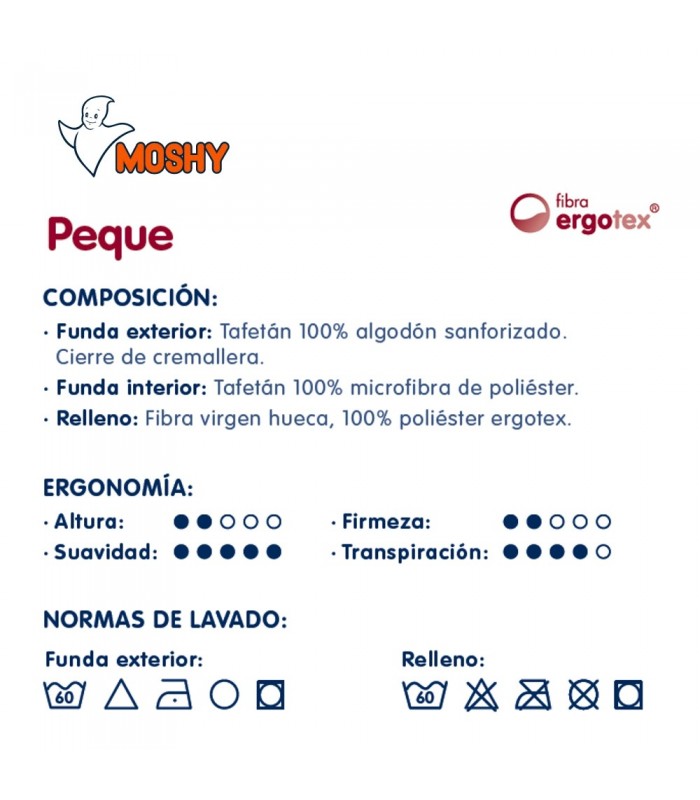 Almohada Moshy Peque