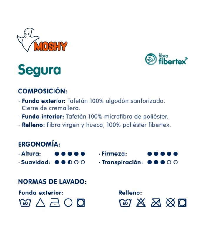 Almohada Moshy Segura