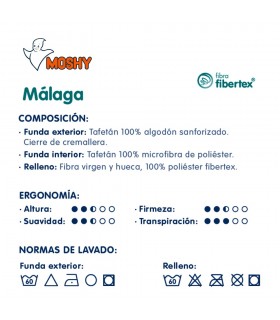 Almohada Moshy Málaga