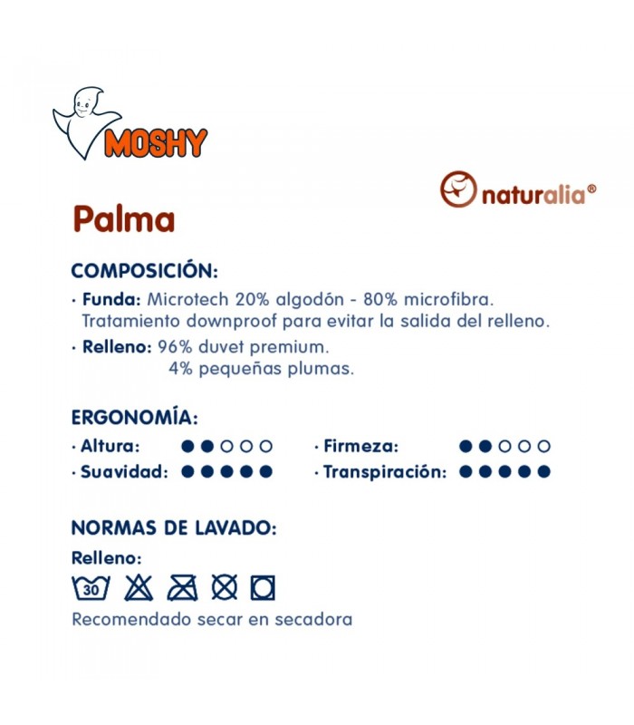 Almohada Moshy Palma