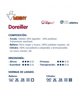Almohada Moshy Doreiller