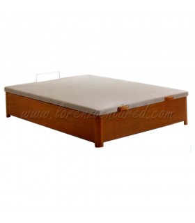 Canapé Venecia con tapa tapizada y patas