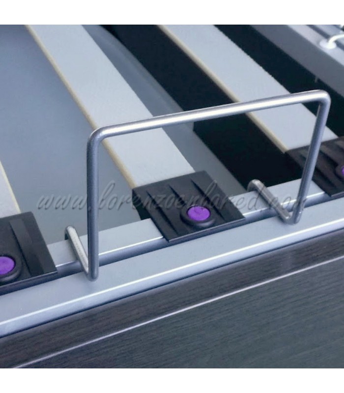 Juego de 2 sujetacolchones para somier articulado