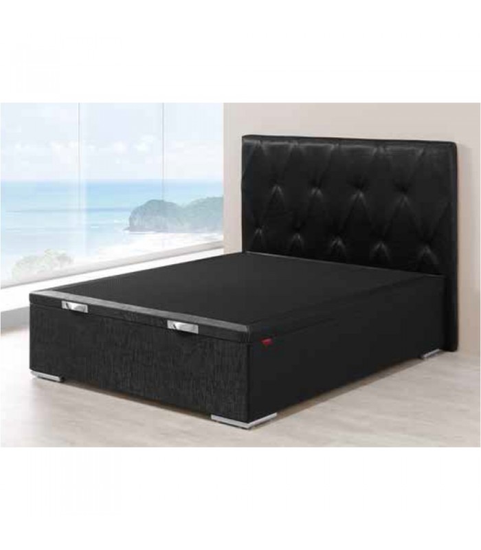 Opción de Patas Metálicas Cromadas para canapés Serie H