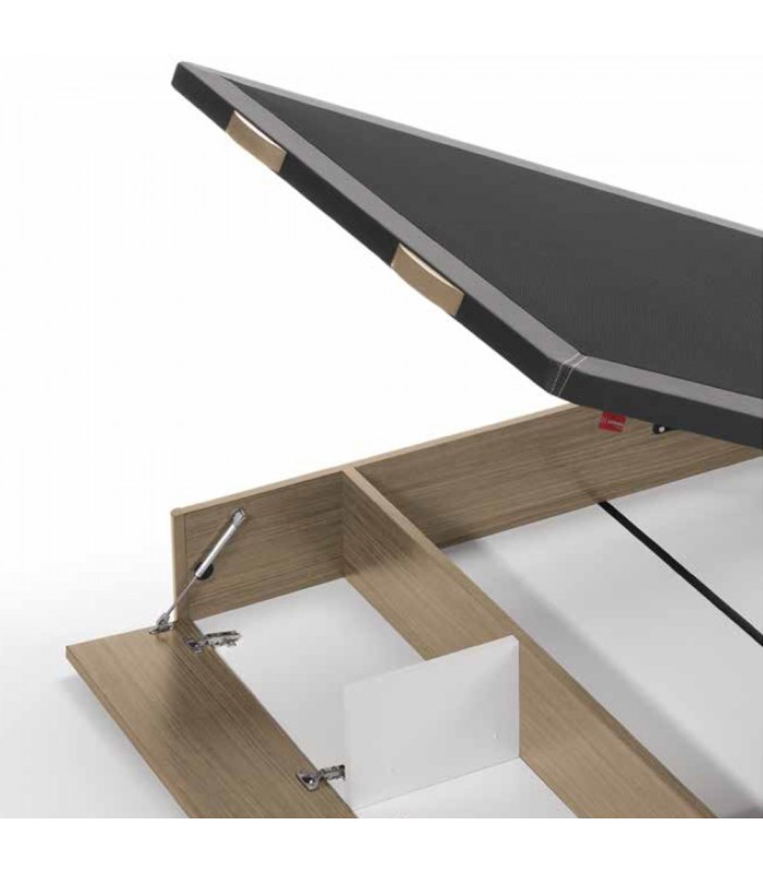 Canapé Cristian con tapa perfilada e hilo contrastado