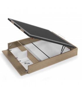 Canapé Cristian con tapa perfilada e hilo contrastado