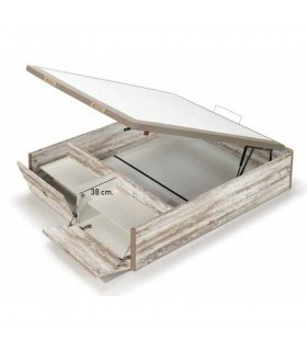 Canapé Hugo con tapa perfilada