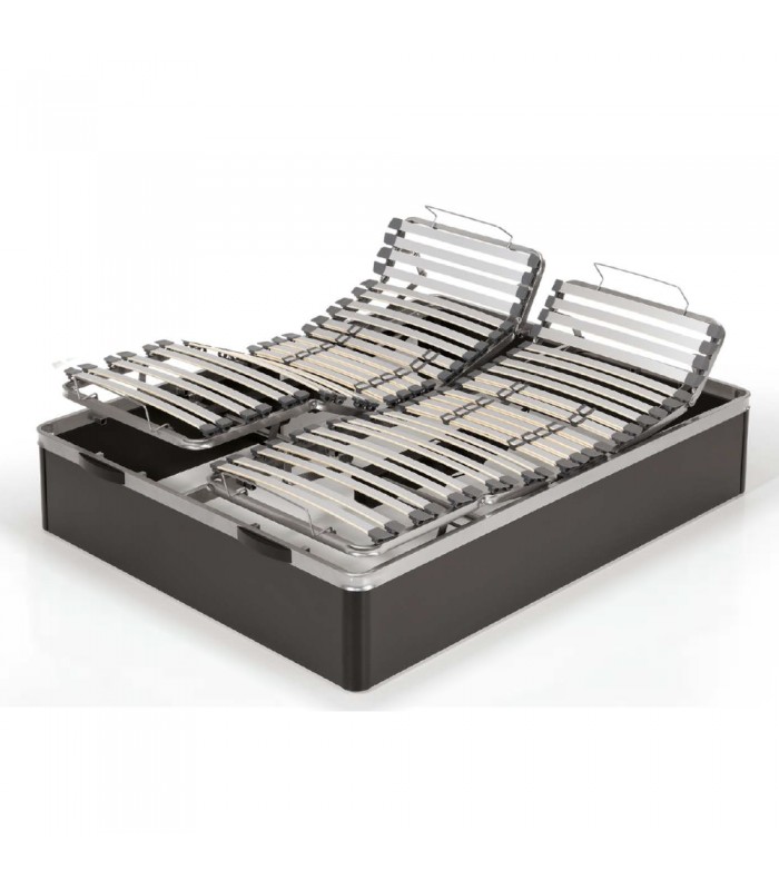 Canapé Iker de Hernaval abatible con somier articulado eléctrico