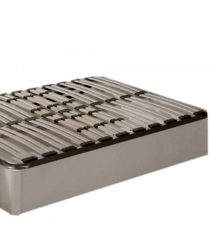 Opción de somier de lamas de madera fijo