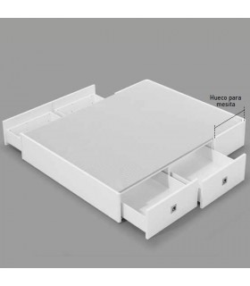 Canapé Abel de Hernaval con 4 cajones