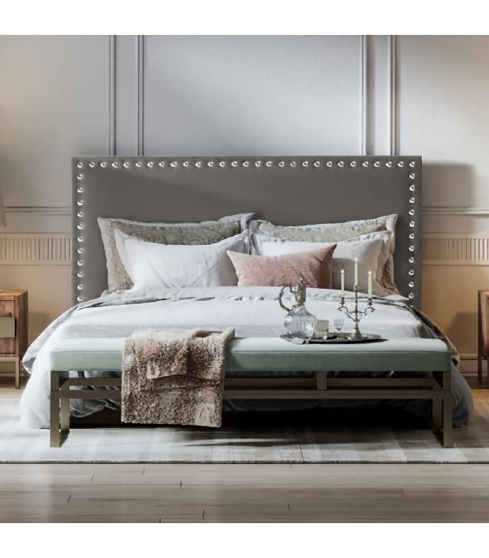 Cabecero Ginebra con tachuelas