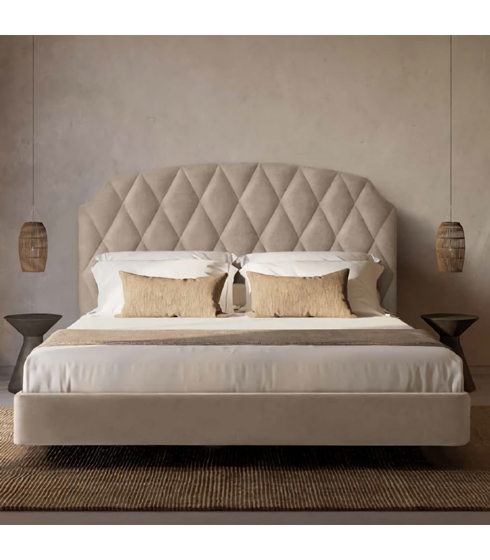 Cabecero tapizado Zurich, acabado Kido 5