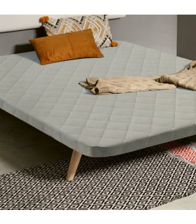 Base tapizada Deluxe con pata nórdica