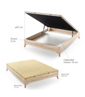 Canapé abatible Filipo de Nosolopatas