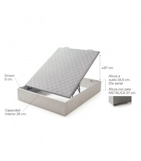 Dimensiones de Canapé S460