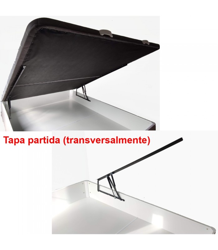 Opción de tapa partida