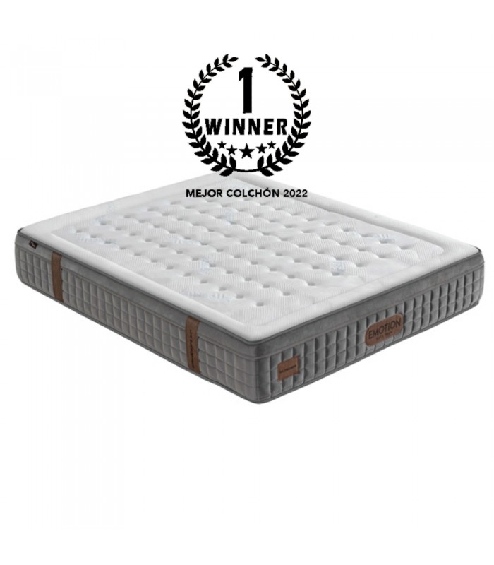 Colchón La Premier Emotion con muelles ensacados y tejido Fresh Quality