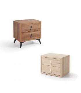 Mesita Aloe de 2 cajones