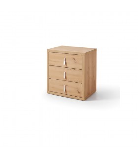 Mesita Aloe de 3 cajones