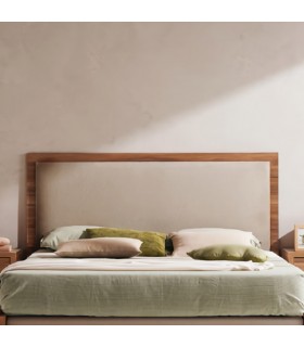 Cabecero S50 tapizado. Acabados  Bellota + Índigo 5