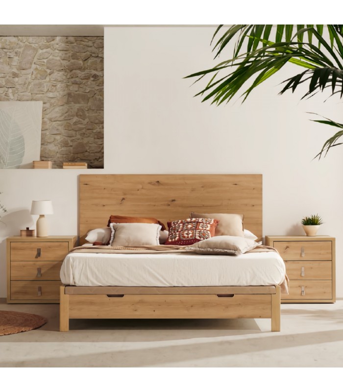 Dormitorio Java con canapé abatible