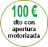Esta semana 100 € de descuento en canapés con apertura motorizada
